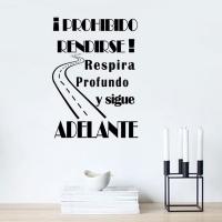 Frases para pared: prohibido rendirse