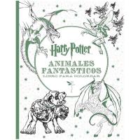 Animales fantasticos libro para colorear 