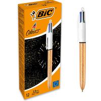 Boli BIC dorado 4 colores