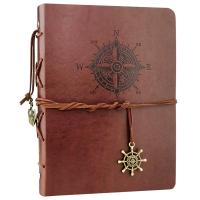 Cuaderno cuero recargable