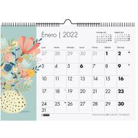 Calendario de pared bonito 2022