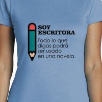 Camisetas escritoras