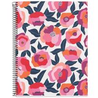 Libreta anillas A5 flores