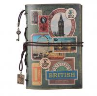 Cuaderno de piel vintage