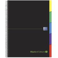 Cuaderno escolar Oxford Black