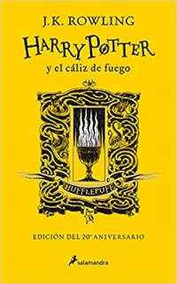 Edición especial Harry Potter y el caliz de fuego Huffelpuff