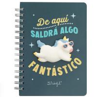 Eslogan positivo libreta