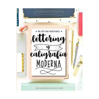 Cuaderno lettering y caligrafia moderna