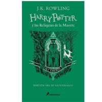Harry Potter y las reliquias de la muerte 20 aniversario edicion Slytherin