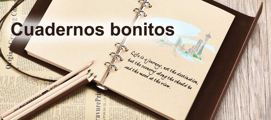 Regalos para lectores y escritores: cuadernos bonitos