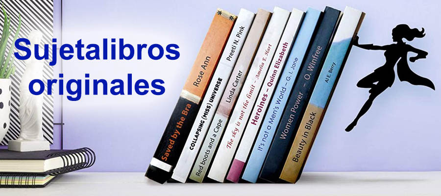 Regalo de lectura ejemplos: sujetalibros originales