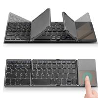 Teclado plegable con touchpad