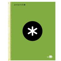 Libreta Antartik verde