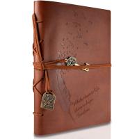 Libreta de cuero con llave