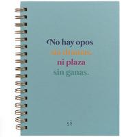 Libretas frases motivadoras oposiciones