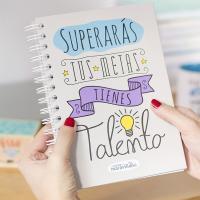 Cuadernos con frases positivas