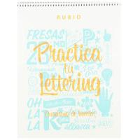 Cuaderno Rubio para practicar Lettering