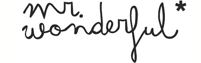 Logo libretas Mr Wonderful