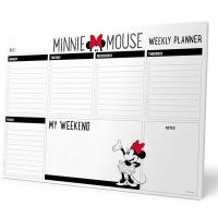 Minnie Mouse weekly planner