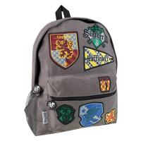 Mochila de Hogwarts con escudos