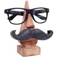 Soporte para gafas bigote