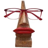 búho Soporte de exhibición para Oficina o Escritorio Ajuny Soporte Decorativo para Gafas de Madera para decoración del hogar 