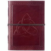 Cuaderno de cuero celta