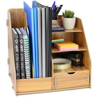 Organizador de madera para escritorio