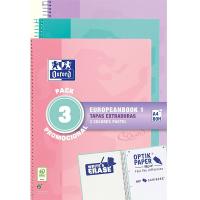 Cuadernos Oxford pastel