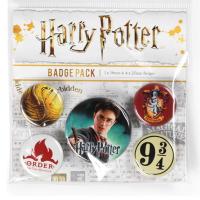 Pack de pins Harry Potter con snitch, Gryffindor...