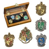 Pack insignias de las casas de Hogwarts 