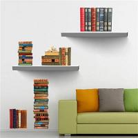 Pegatinas pared con libros