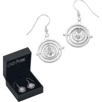 Pendientes giratiempo plata