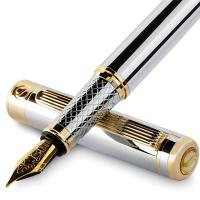 Scriveiner pluma detalles oro 24 y 18k