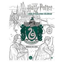 Libro para colorear Slytherin