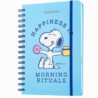 Agenda escolar Snoopy 2025 2026 semana vista
