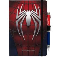 Spiderman cuaderno A5 + boli