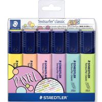 Subrayadores pastel Staedtler