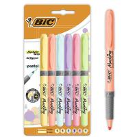 Subrayadores pastel BIC