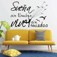 Letras en vinilo para pared 