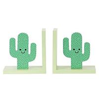 Sujetalibros bonito cactus