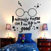 Pegatinas de vinilo para pared, diseño de Harry Potter