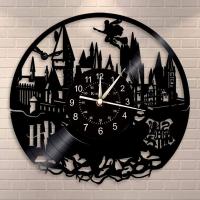 Vinilo Harry Potter con reloj analógico