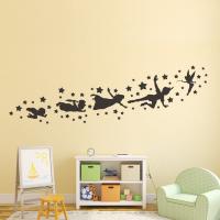 Vinilo Peter Pan pared